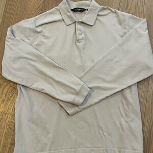 Eddie Bauer Men’s Long Sleeve Polo Shirt